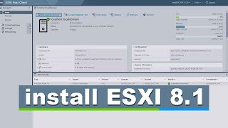 Complete ESXi 8 installation step by step [upl. by Panta]