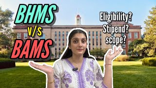 BHMS VS BAMS  Which is better [upl. by Norha433]