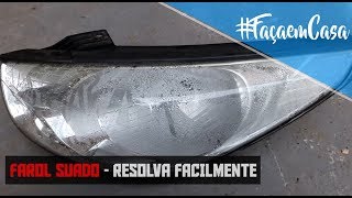 Farol embaçado Truque para resolver de forma simples facaemcasa IX35 [upl. by Anirtek]