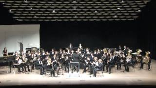 Serenade  Derek Bourgeois UWEC Symphony Band [upl. by Annasus]