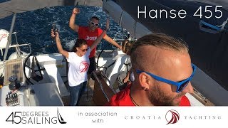 Croatia Yachting Hanse 455 [upl. by Aseel9]