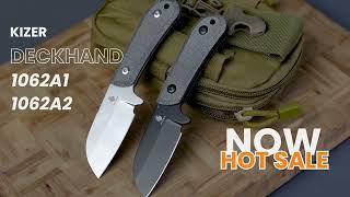 Kizer Fixed Blade Hunting Knife [upl. by Ednarb]