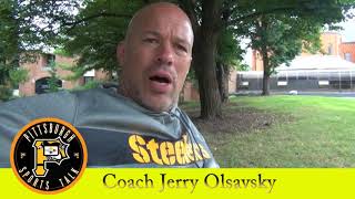 Steelers Jerry Olsavsky Talks 2018 Linebackers [upl. by Yhtomot]