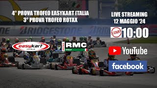 South Garda Karting Lonato  Easy Kart  Rotax Max Italia  12 Maggio 2024 [upl. by Enelhtac226]