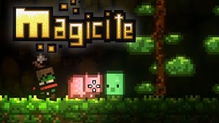 ROGUELIKE TERRARIA  Magicite  ProJared Plays [upl. by Towbin]