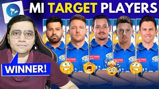 MI Target Players 2025 Auction  MI Auction Strategy 2025  IPL 2025 Mumbai Mega Auction Strategy [upl. by Campos106]