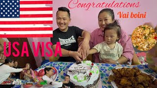 Huge Congratulations for getting the DV USA 🇺🇸 visa vai boini  my best wishes are always with you [upl. by Lehcyar]