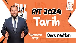 11 AYT Tarih  İslamiyetin Doğuşu ve İlk İslam Devletleri 2  Ramazan YETGİN  2024 [upl. by Amalbergas150]