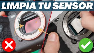 Limpiar el Sensor de Tu Cámara SIN CAGARLA Guía para Principiantes [upl. by Kimbell]