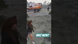 Cop vs Motorcycls gtav [upl. by Roon]