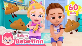 💩 Sì Sì Festa Della Cacca  Loop di 1 hora  Italiano  Canzoni per Bambini [upl. by O'Gowan]