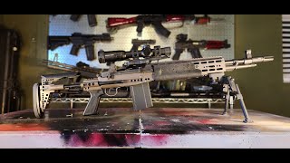 WE M14 EBR Airsoft Overview and Shooting [upl. by Jadwiga]