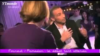 Tariq Ramadan clash Caroline Fourest Débat face à face [upl. by Anomahs]