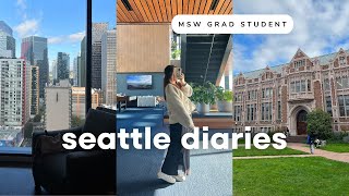 week in my life as a grad student in seattle  university of washington [upl. by Lashar]