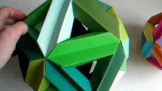 origami  modular  kantenmodul Carmen Sprung  dutchpapergirl [upl. by Nyl]