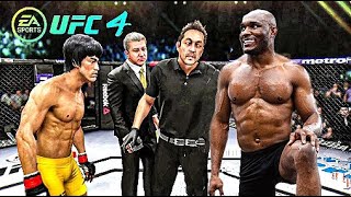 Ufc 4 Bruce Lee Vs Kamaru Usman Ea Sports [upl. by Larrabee]