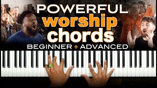 How to Play Powerful amp Intense Piano Worship Chords for Beginners and Advanced Musicians [upl. by Laumas]