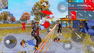 Sk Sabir Boss Solo Vs Squad 🪂  Full Gameplay  iPhone⚡Poco X3 Pro📲 Belal ff [upl. by Esilahc]