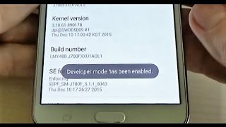 How to enable Developer Options on Samsung Galaxy J7 [upl. by Assyram]