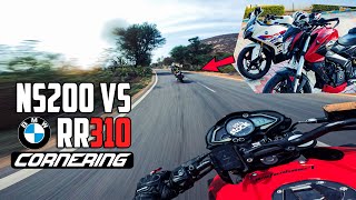 20 Minutes of Hyperriding with Pulsar Ns200 amp BMW Rr310 4k [upl. by Yerffeg]