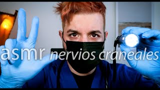 ASMR de NERVIOS CRANEALES Completo realista para DORMIR [upl. by Tumer]