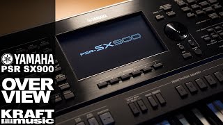 Yamaha PSRSX900  Overview with Gabriel Aldort [upl. by Griggs]