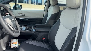 Interior look of 2025 Toyota Sienna Limited with Macadamia interior [upl. by Outlaw]