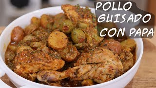 Pollo Guisado  COMO HACER FRICASE DE POLLO [upl. by Amethyst]