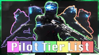 Titanfall 2  Pilot Tier list [upl. by Davilman]