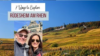 7 Best Ways to Explore Rüdesheim am Rhein Germany  Travel Guide  Middle Rhine River Valley 🇩🇪 [upl. by Lenra]