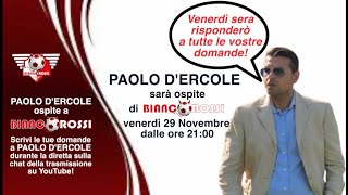 Paolo DErcole DS Teramo ospite a Biancorossi venerdì 29 Novembre ore 2100 [upl. by Gluck]