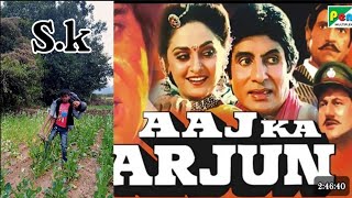 Aaj ka Arjun 1990 Amitabh Bachchan Amrish Puri full movie viral funny comedy Rus BGM dialogue [upl. by Anekam260]