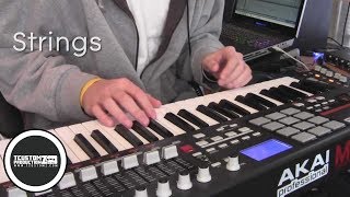 Piano Hip Hop Beat Making Video w Akai MPK49 quotNot As It Seemsquot prod by TCustomz [upl. by Yedok]