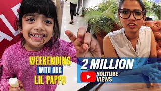 WEEKENDING WITH OUR LIL PAPPU  Amritha Suresh  Vlog  Singer [upl. by Alekin]