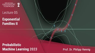 Probabilistic ML  Lecture 5  Exponential Families II [upl. by Anilac704]