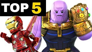 Top 5 BEST Custom LEGO Minifigs I Made In 2018 [upl. by Essex]