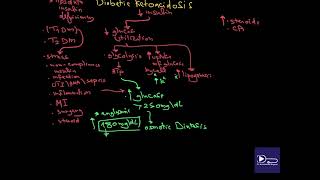 Diabetic KetoacidosisDKApathophysiology and diagnosis Diabetic emergencies [upl. by Assillem426]