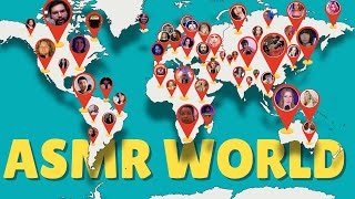 150 ASMRtists from 50 countries 30k special [upl. by Placeeda473]