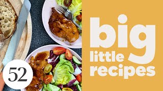 4Ingredient Buttery Balsamic Chicken  Big Little Recipes [upl. by Ahtnamys]