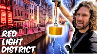 Magnet Fishing in The Heart of Amsterdams Red Light District [upl. by Allekim]