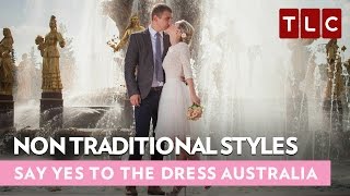 Non Traditional Styles  Say Yes To The Dress Australia  Bride Day Fridays [upl. by Fosdick]