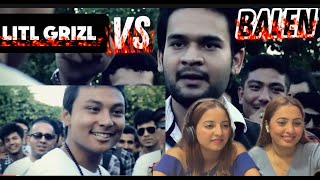 Reacting on SongsNepal Balen Vs Litl Grizl  Raw Barz RAP BATTLEnepalireaction rapbattle [upl. by Becki137]