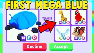 I Traded the FIRST MEGA BLUE SCARAB in Adopt Me [upl. by Jonas]