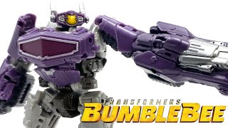 Transformers Studio Series Core Class SHOCKWAVE Bumblebee Movie Review [upl. by Anilave90]