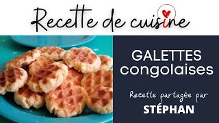 RECIPE  Galettes  congolaises [upl. by Noyart54]