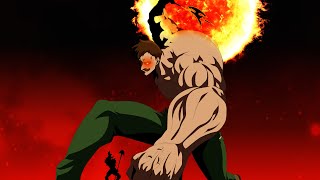 Escanor vs Demon General Galand Full Fight HD  Seven Deadly Sins [upl. by Tichonn]