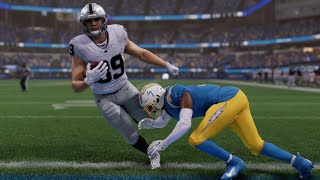 Los Angeles Chargers vs Las Vegas Raiders  NFL Week 1 2024 Full Game Highlights  Madden 25 Sim [upl. by Alemac]