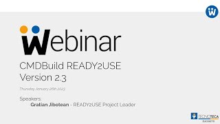 Webinar CMDBuild READY2USE Version 23 [upl. by Trah]