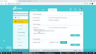 Tutorial Upgrade Firmware Router TP LINK [upl. by Hanako]