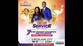 Kingdom Service Conference  16 February 2024 with Apostle T And Pastor C Vutabwashe [upl. by Annael78]